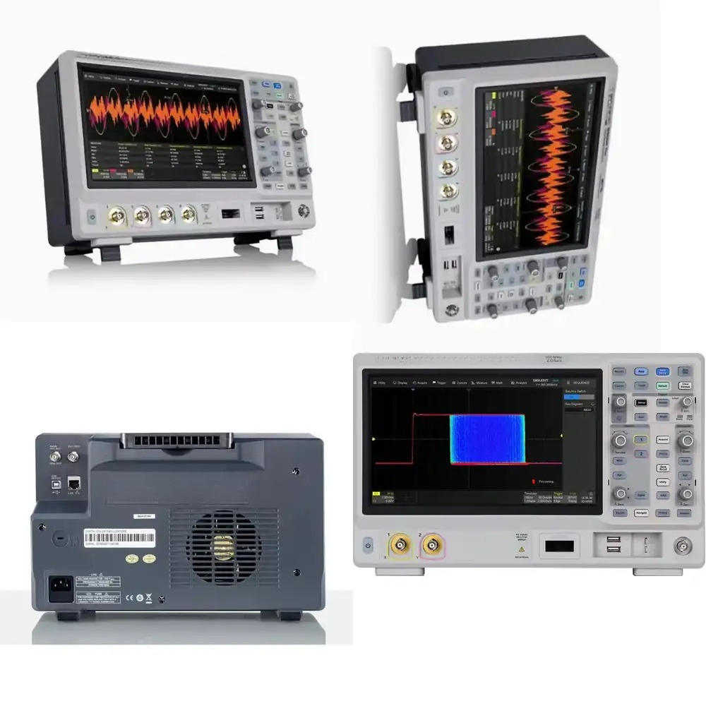 Digital Storage Oscilloscope 100Mhz - 100MHz 4-kanaals digitale opslagoscilloscoop SDS2104X Plus,
