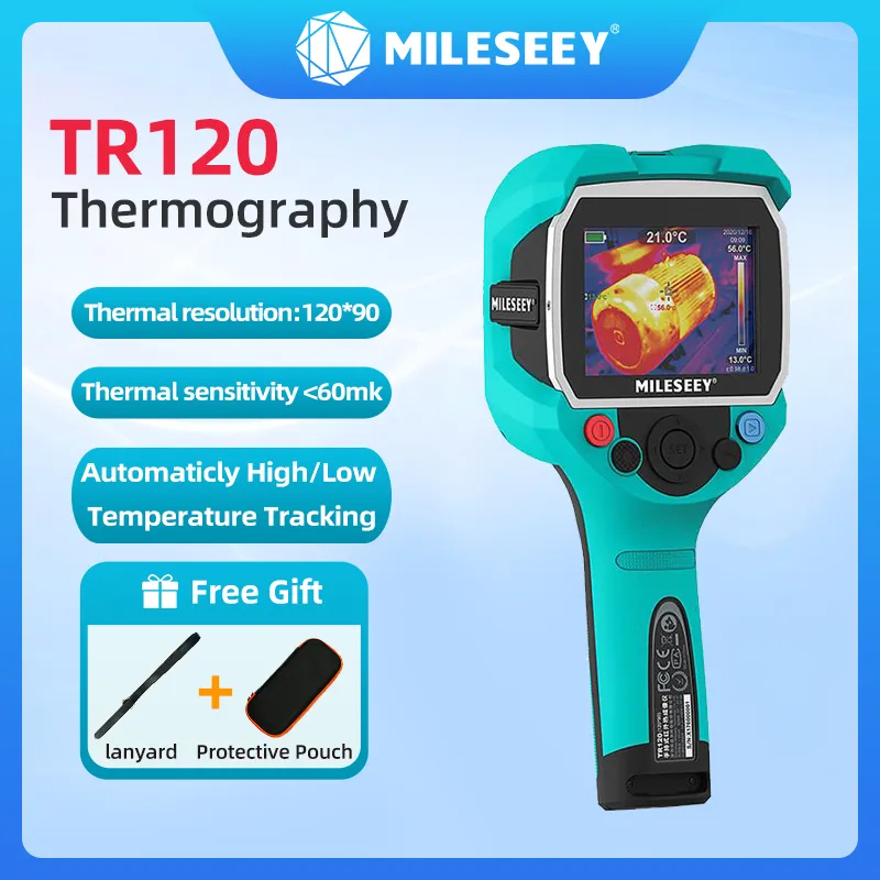 Thermal Imaging Camera Pcb Repair - Mileseey UZ TR120/TR256A Infrarood (IR) warmtebeeldcamera