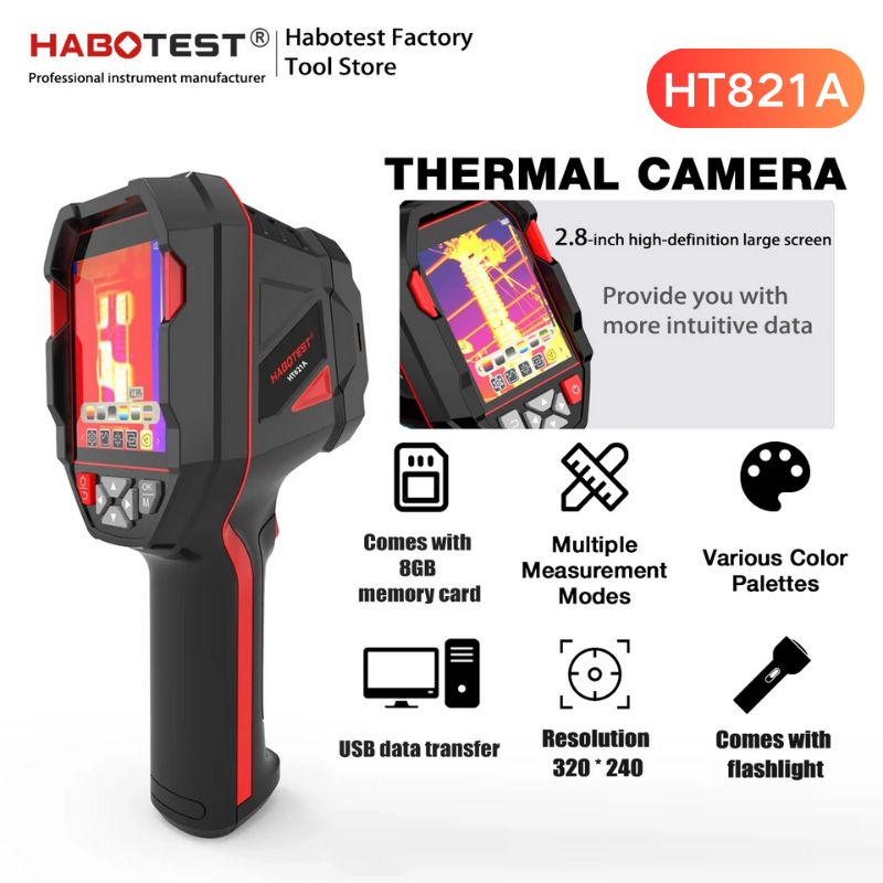 HABOTEST HT821A Oplaadbare The - Thermal Imaging Camera Pcb Repair recensie en prijs