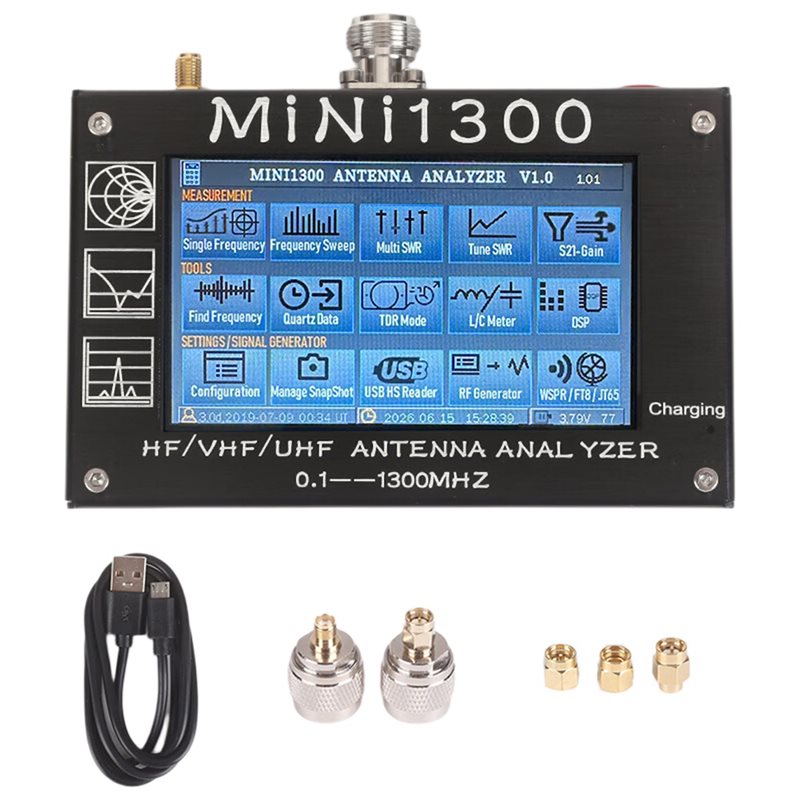 ABUI-Mini1300 4.3Inch Vector N - Signal Generator Spectrum Analyzer recensie en prijs