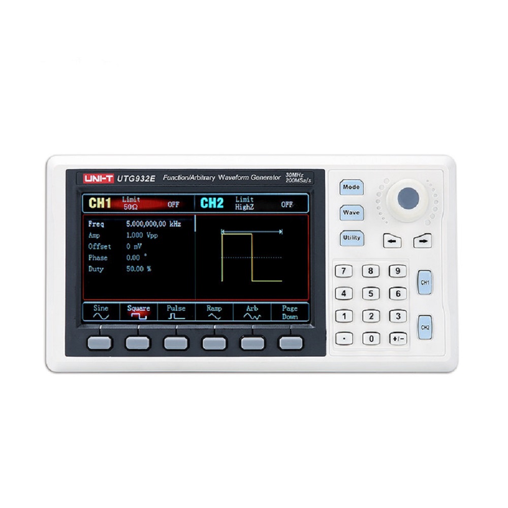 UTG962E Functie Willekeurige G - Function Arbitrary Waveform Generator recensie en prijs