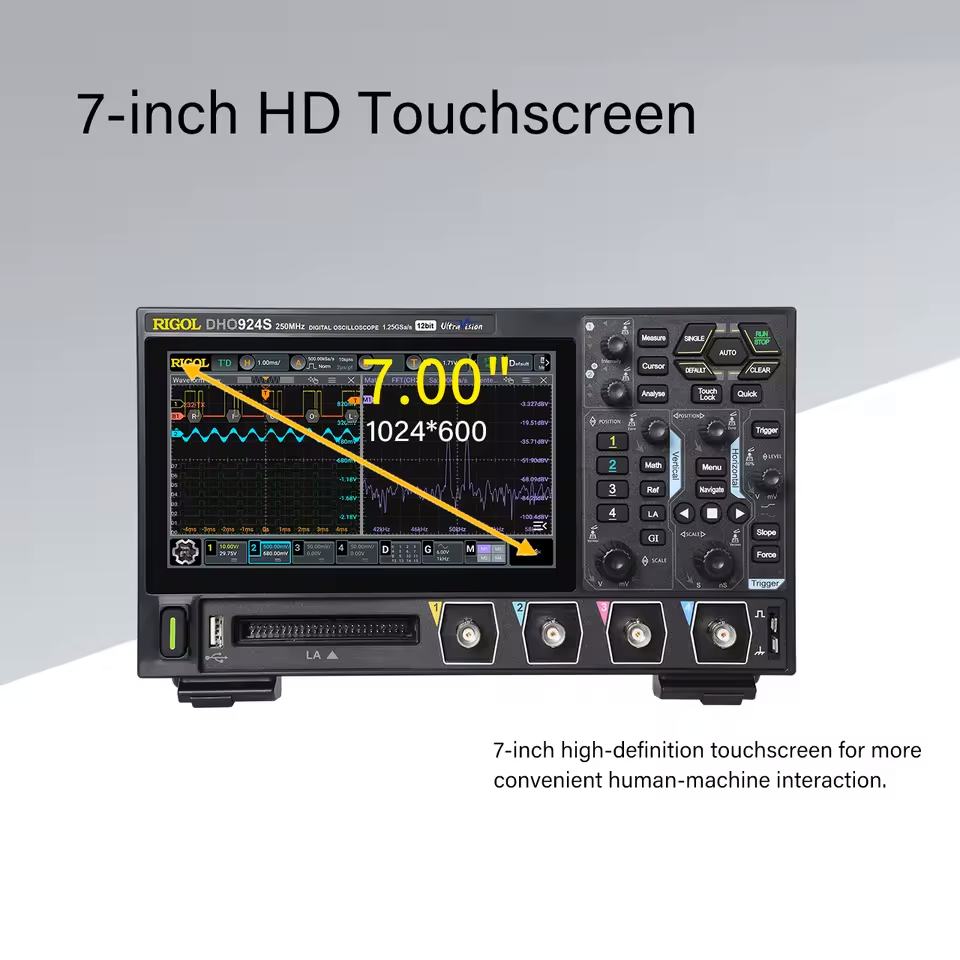 RIGOL DHO900-serie oscilloscoo - Signal Generator Spectrum Analyzer recensie en prijs