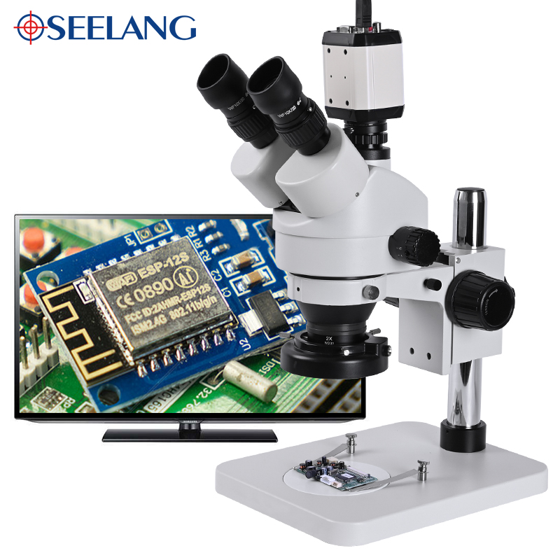 Industriële 3,5-90X stereomicr - Stereo Trinocular Microscope Pcb recensie en prijs
