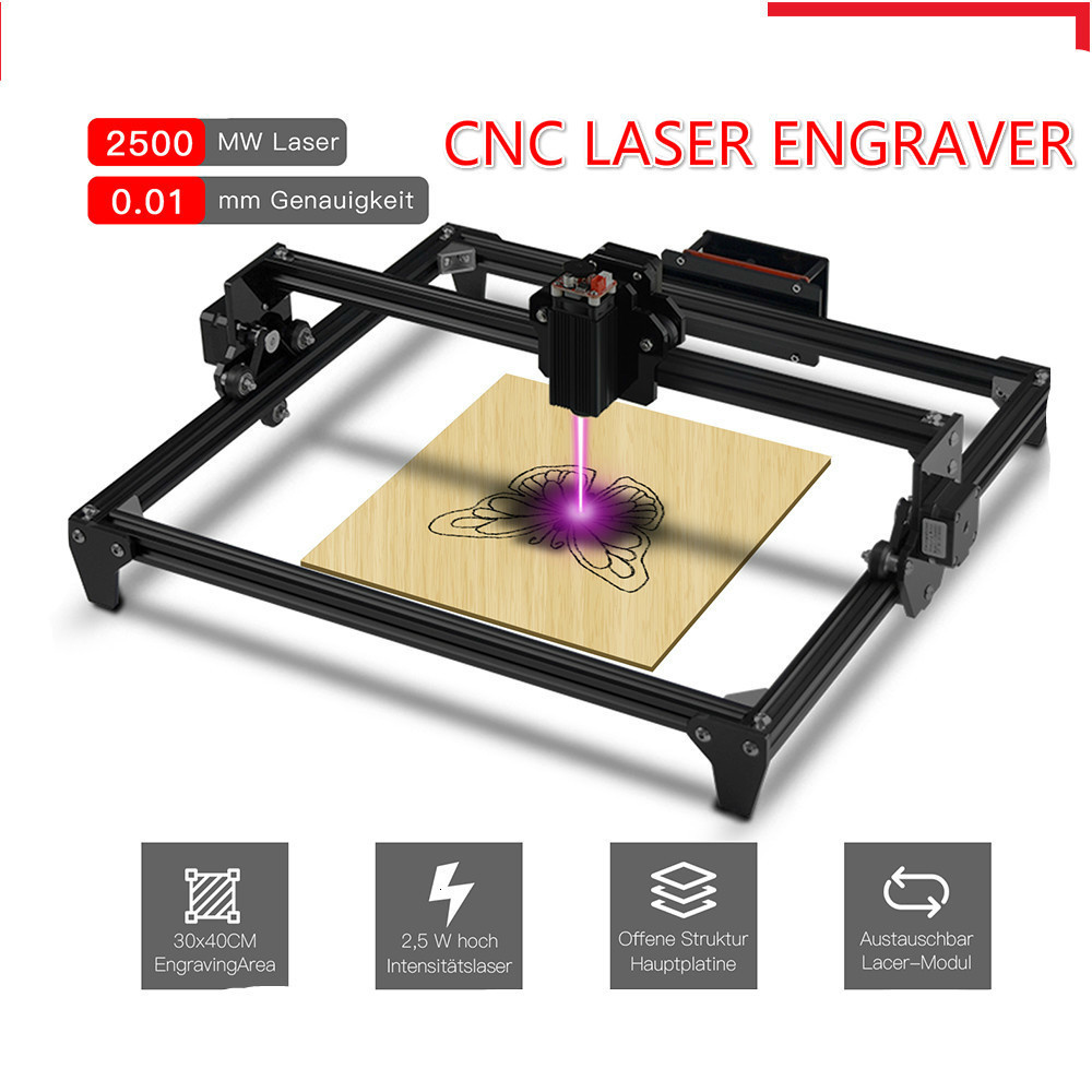 30*40 cm Mini 2500 MW CNC Lase - Mini Laser Engraver Cnc Router recensie en prijs